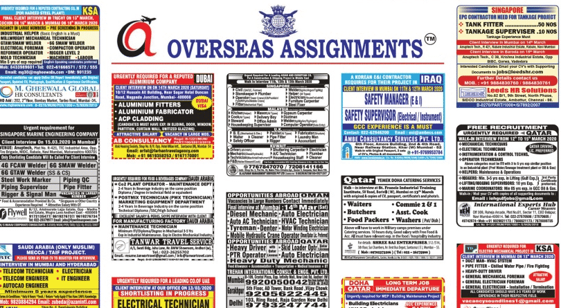 Assignment Abroad TImes 09th march 2022