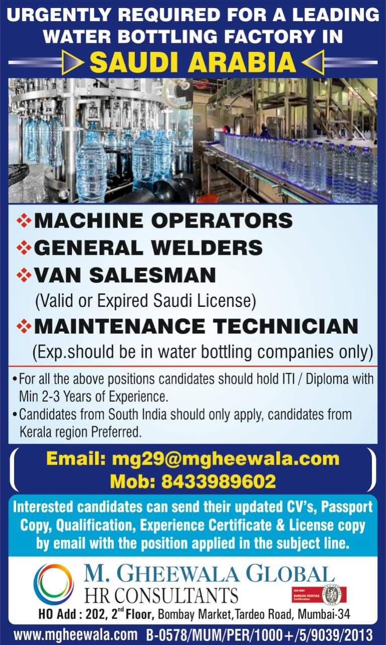 Jobs in Saudi Arabia