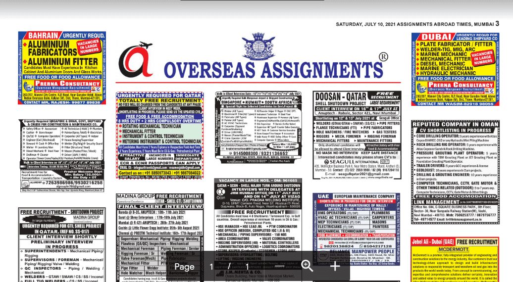 assignment abroad times 10 december 22