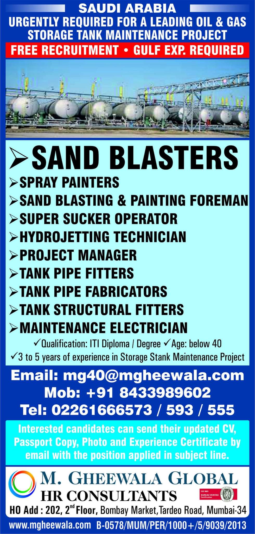 urgently-required-for-a-leading-oil-gas-saudi-arabia-jobs-in-saudi