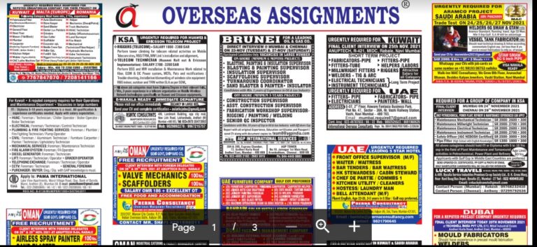Assignment Abroad Times 05th March 2022