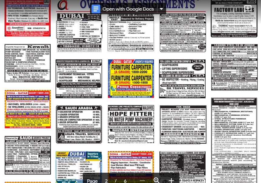 Assignment Abroad Times 06th April 2022