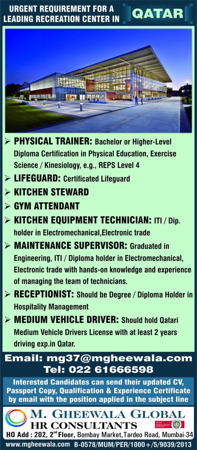 urgent-requirement-for-a-qatar-jobs-in-qatar