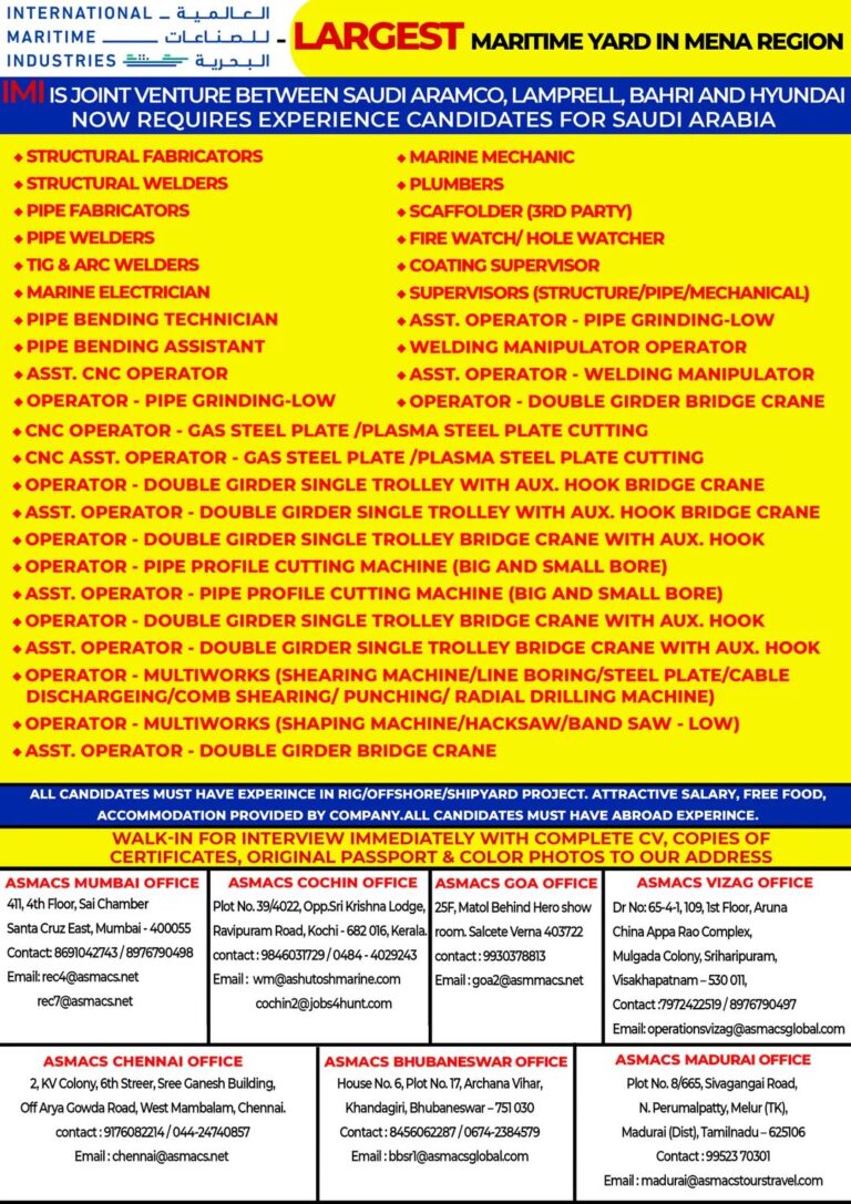 Jobs in Saudi Arabia