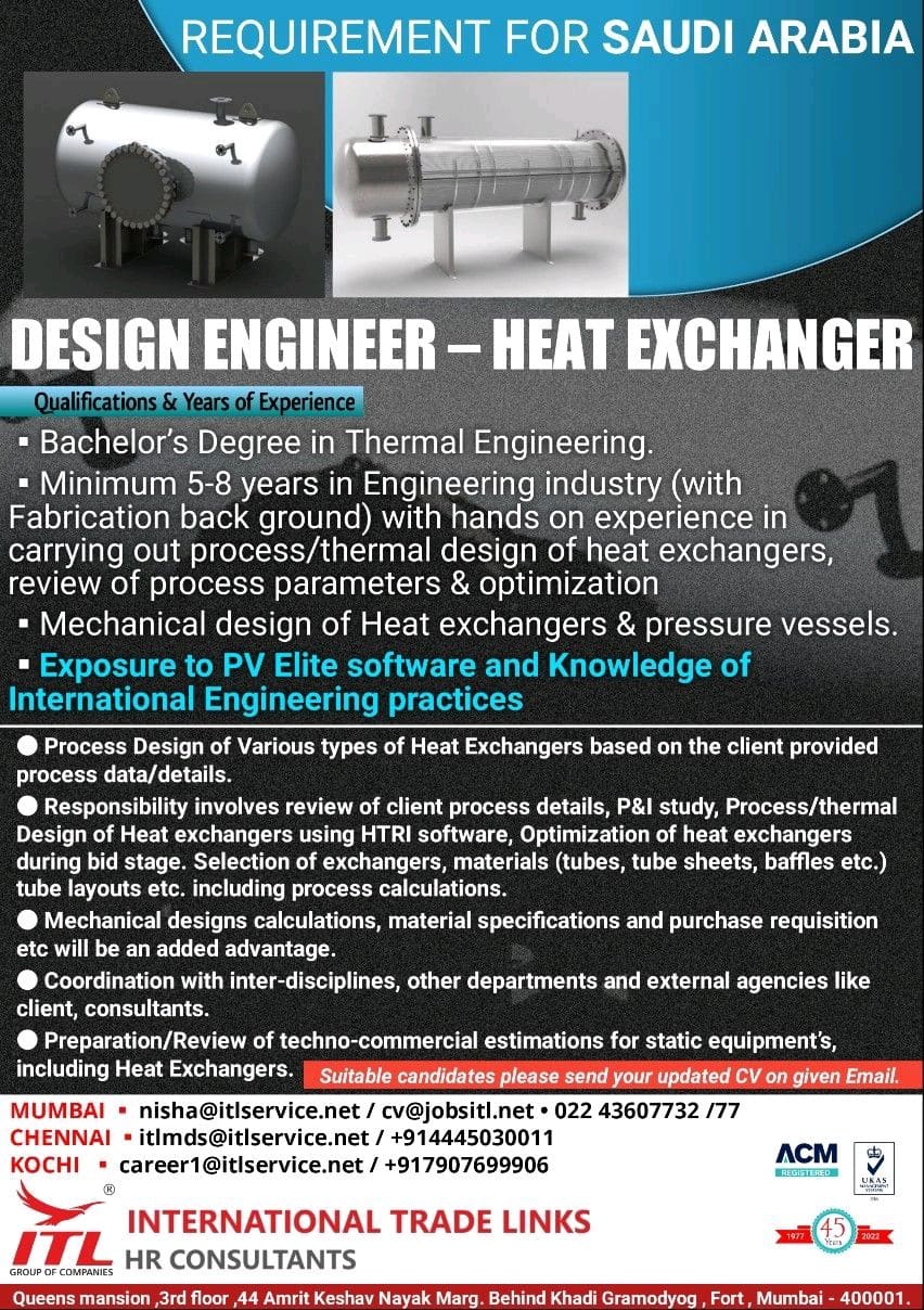 REQUIREMENT FOR SAUDI ARABIA