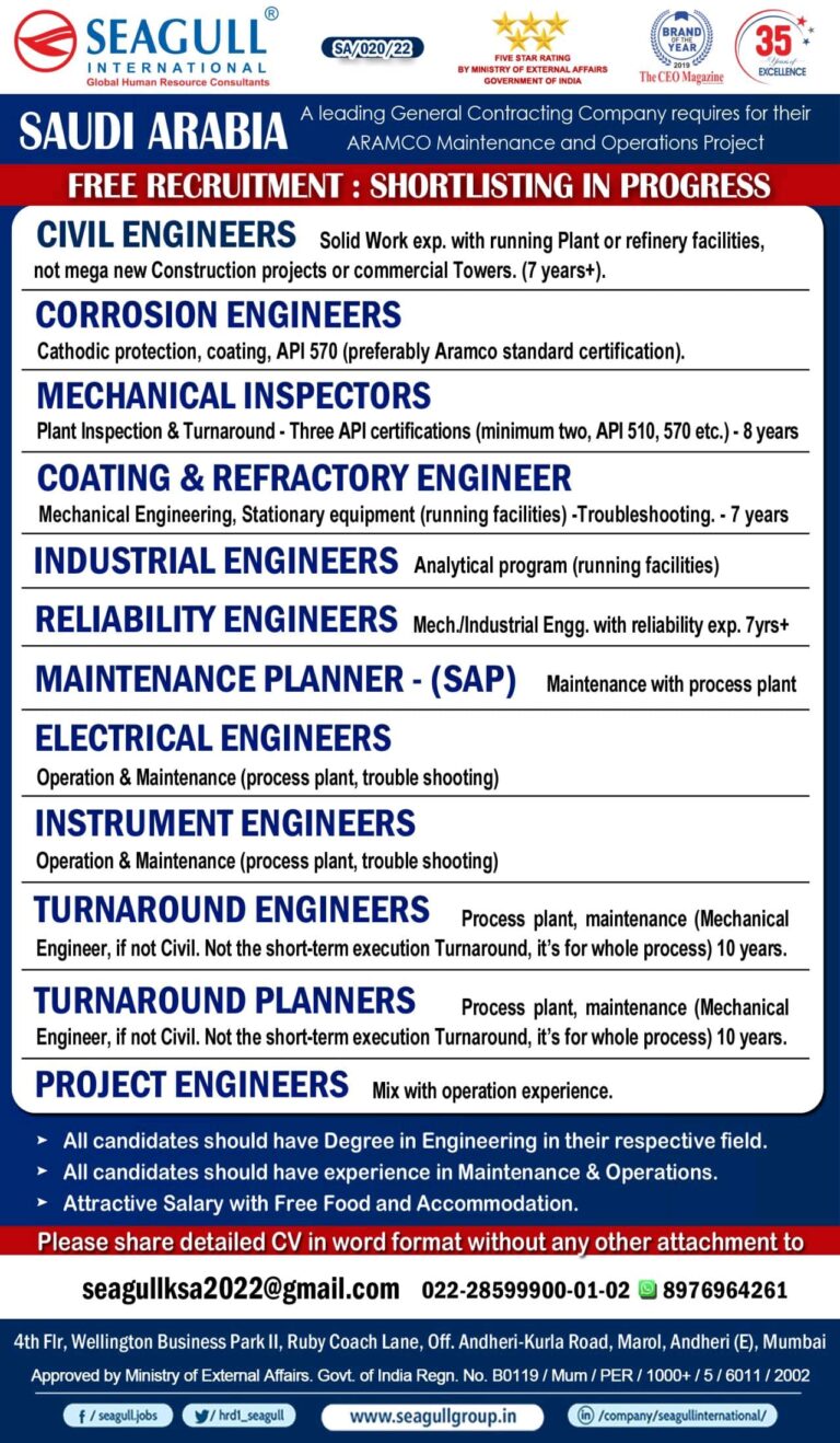 Jobs in Saudi Arabia