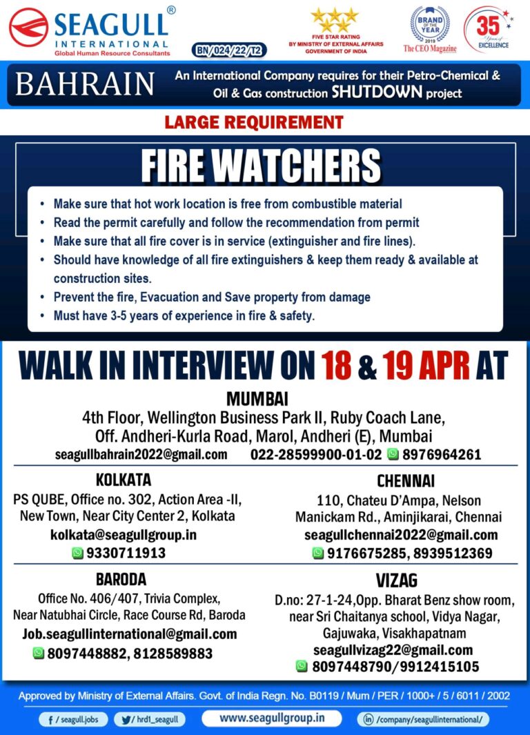 Required for Bahrain