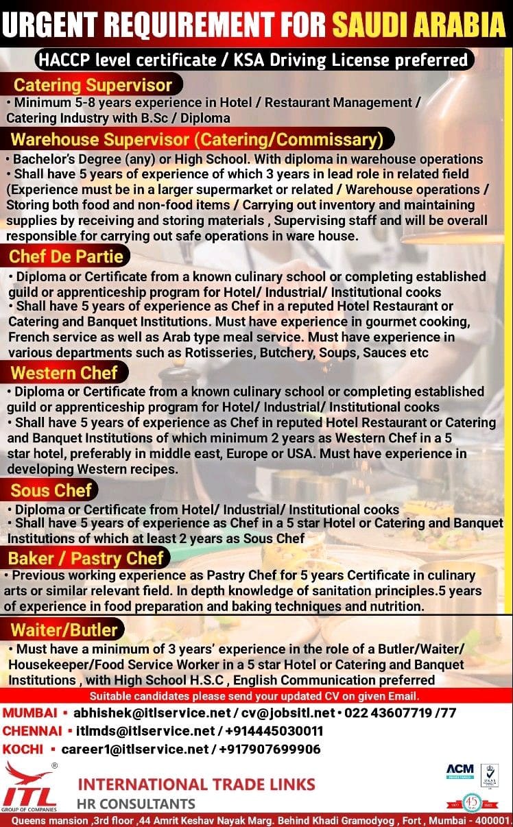 Jobs in Saudi Arabia