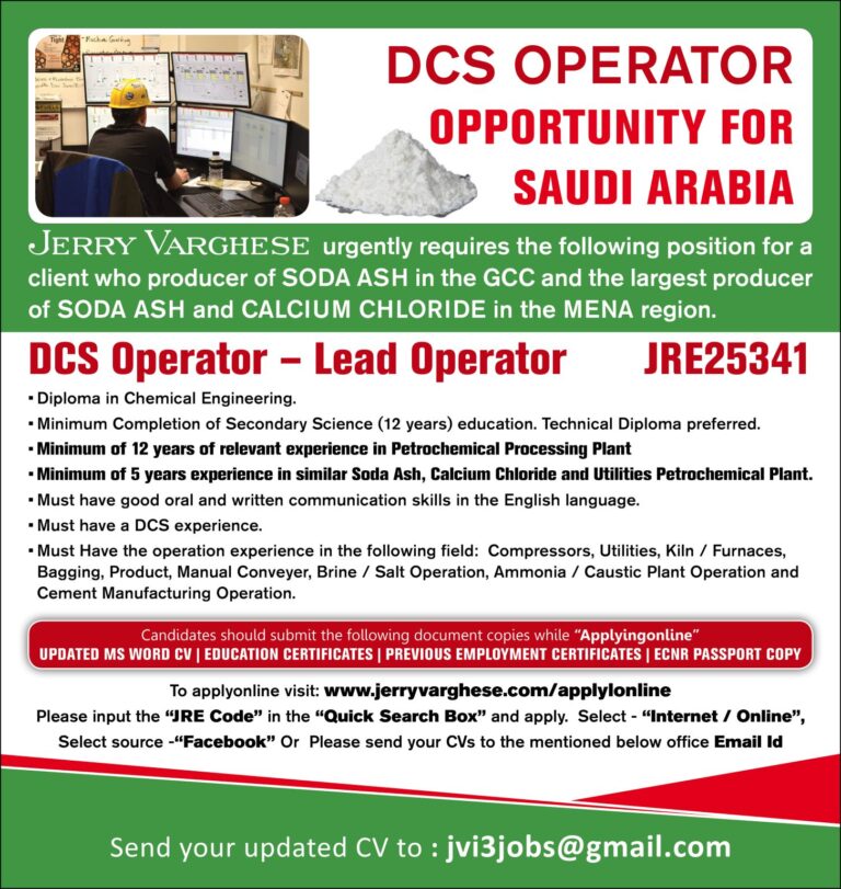 Jobs in Saudi Arabia