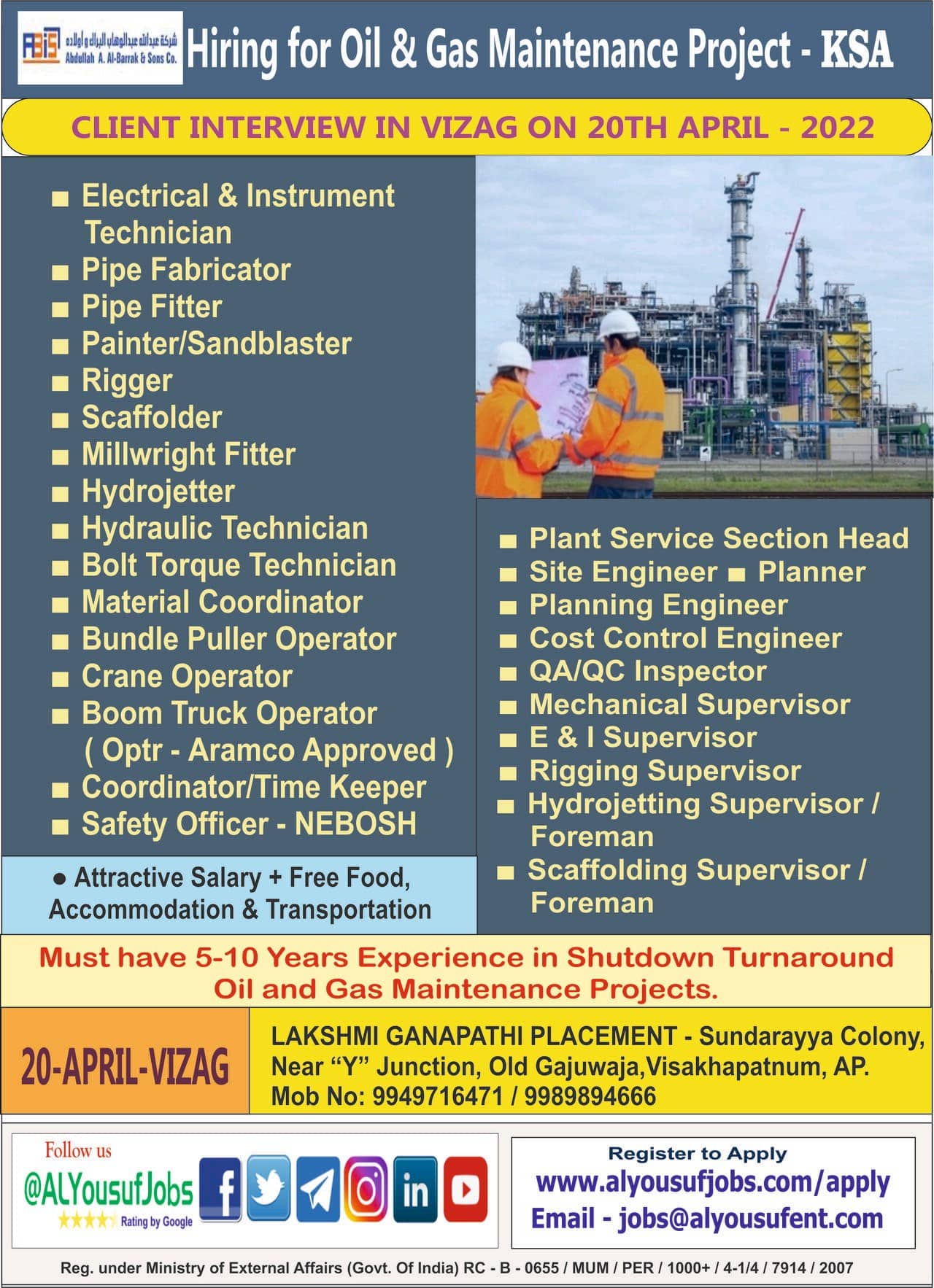 Jobs in Saudi Arabia