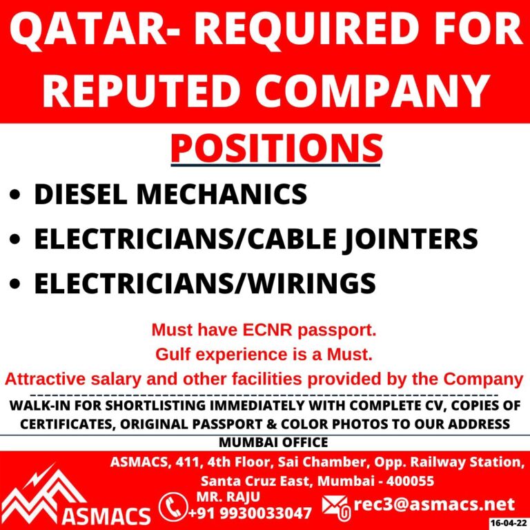 Jobs in Qatar