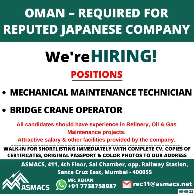 Jobs in Oman