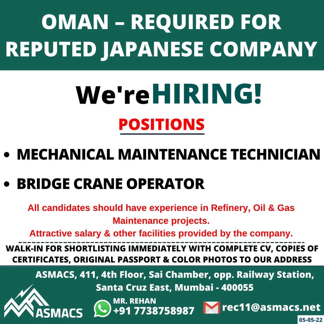 Jobs in Oman