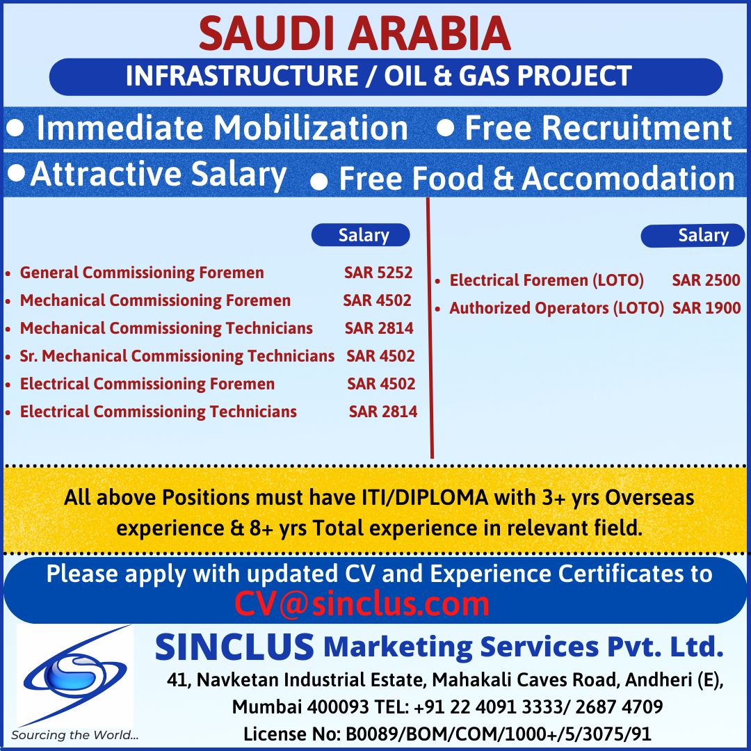 Jobs in Saudi Arabia