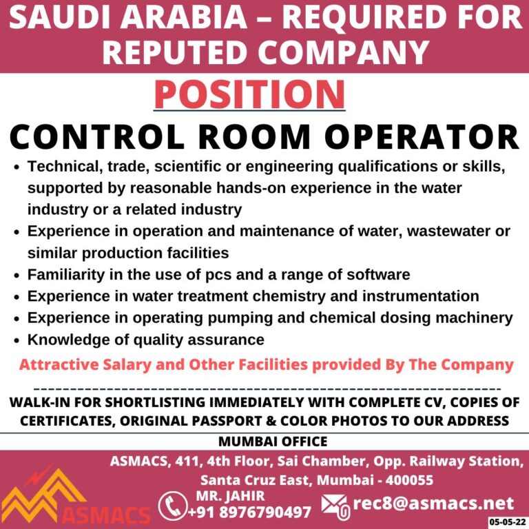 Jobs in Saudi Arabia