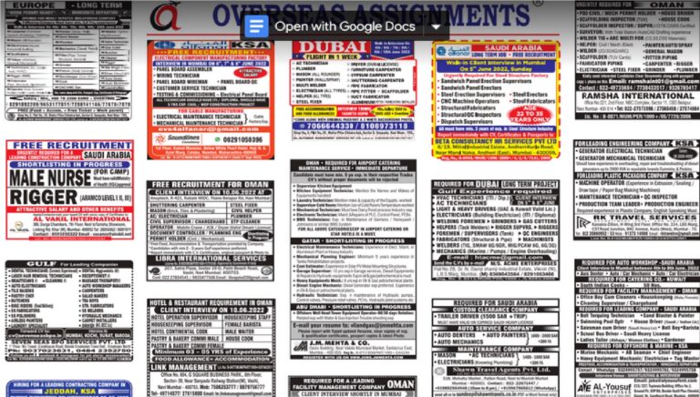 assignment abroad times 04th June 2022