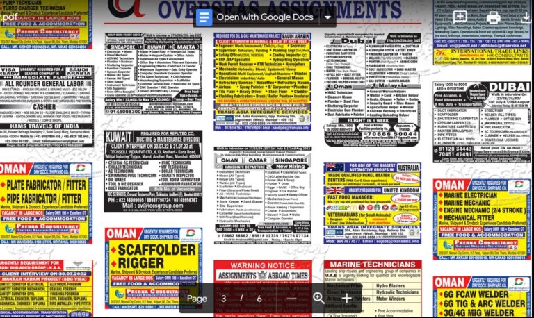 Assignment Abroad Times 27th July 2022