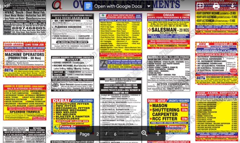 assignment abroad times 24th august 2022