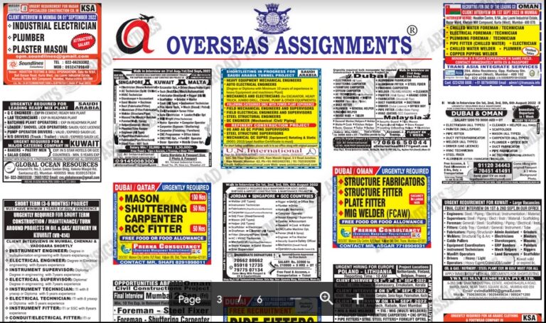 assignment abroa times 31st August 2022