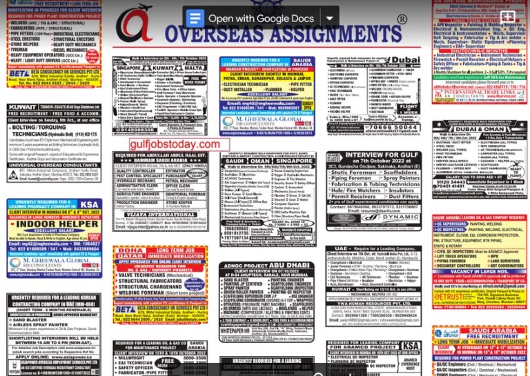 assignment abroad times 05th october 2022