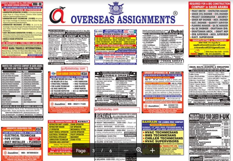 assignment abroad times 09th November 2022