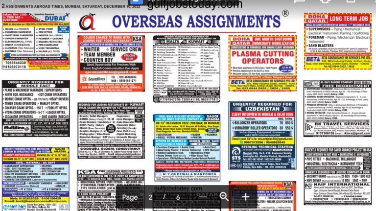 assignment abroad times 10th december 2022