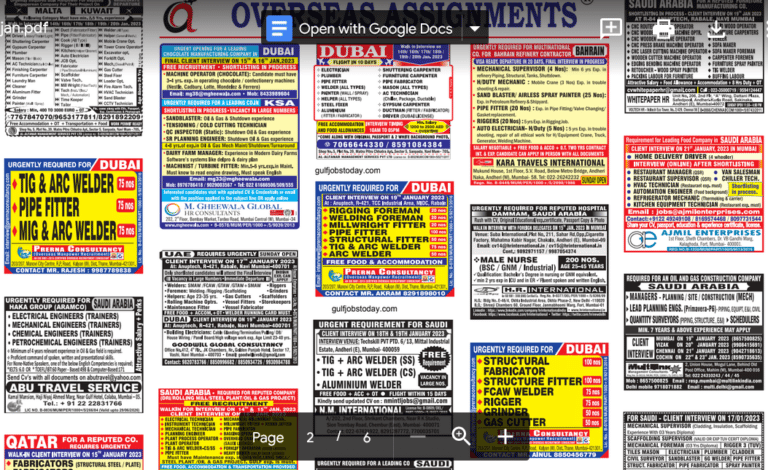 assignment abroad times 14th January 2023