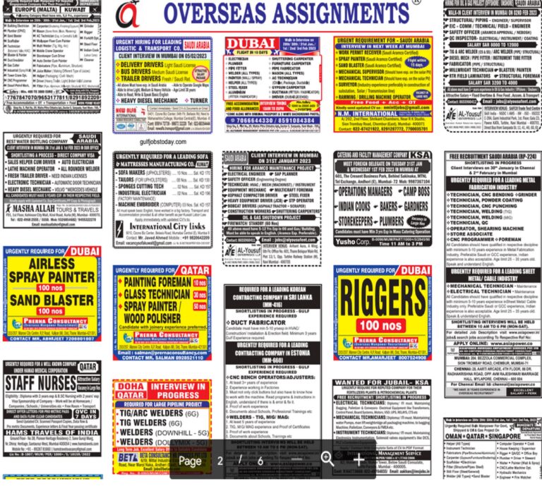 assignment abroad times 28th january 2023