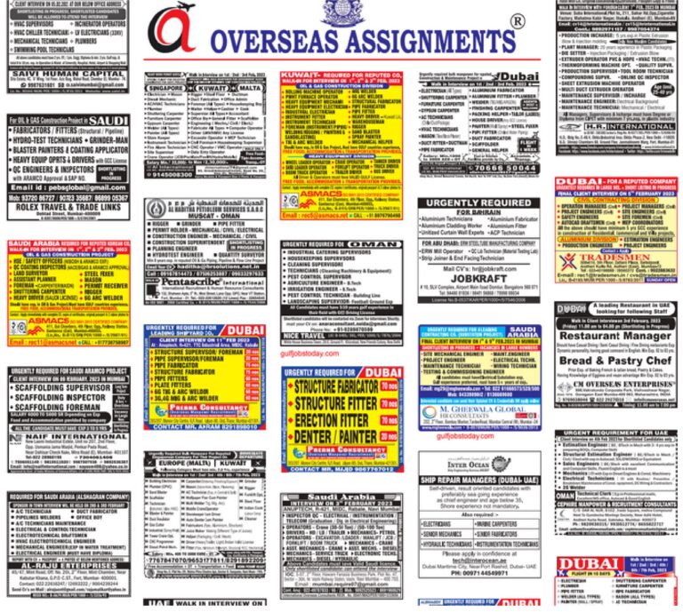 assignment abroad times 01st February 2023
