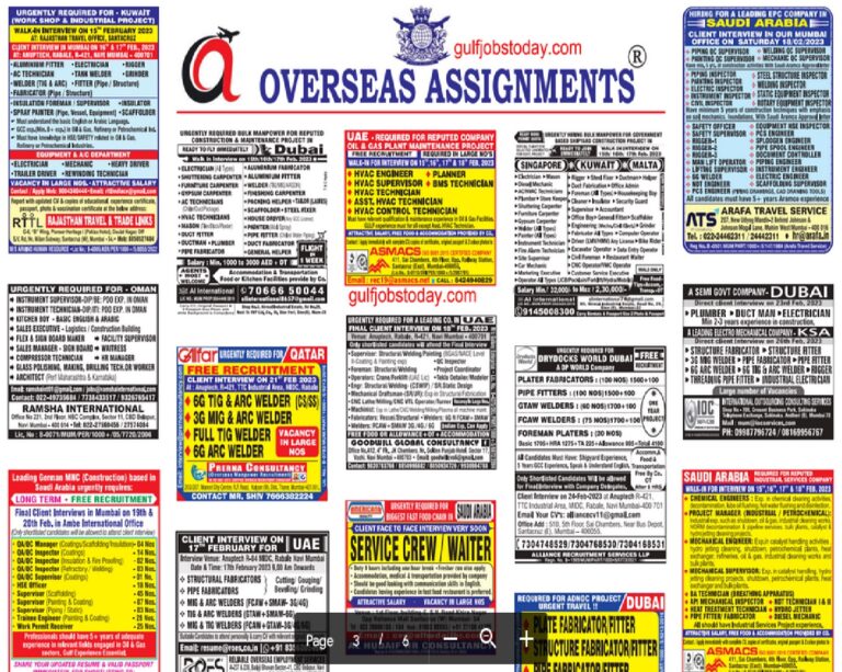 assignment abroad times 15th february 2023