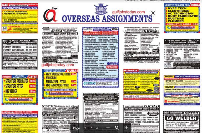assignment abroad times 22nd February 2023