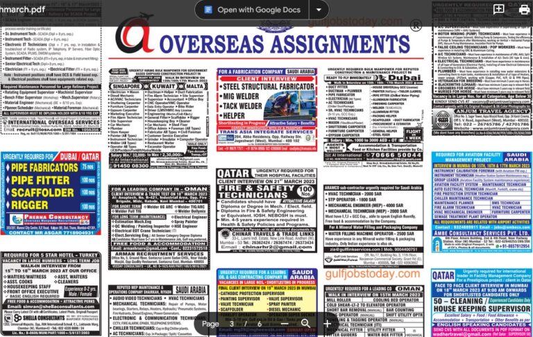 assignment abroad times 15th March 2023