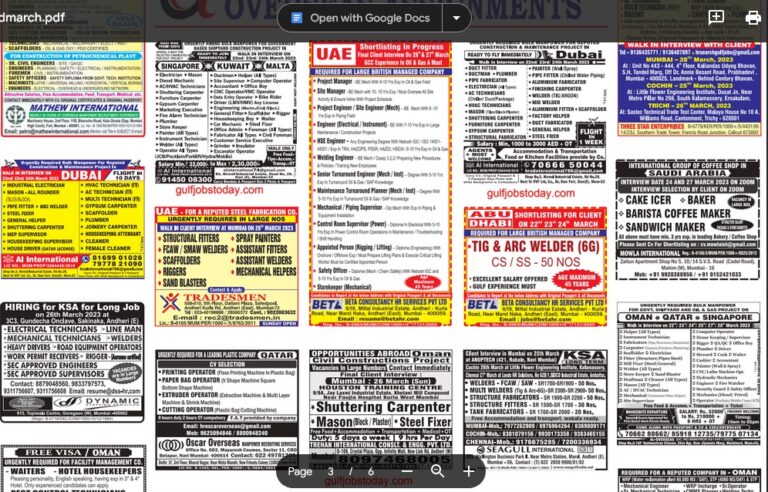 assignment abroad times 22nd March 2023