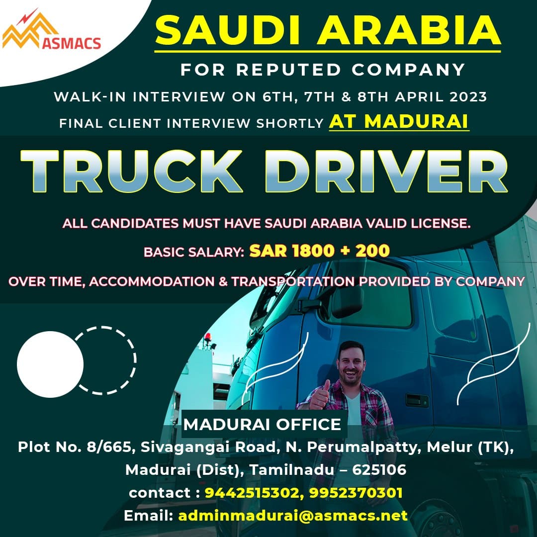 Jobs In Saudi Arabia — Jobs In Saudi Arabia