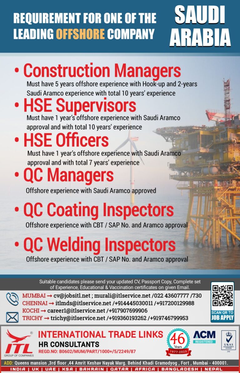Jobs in Saudi Arabia