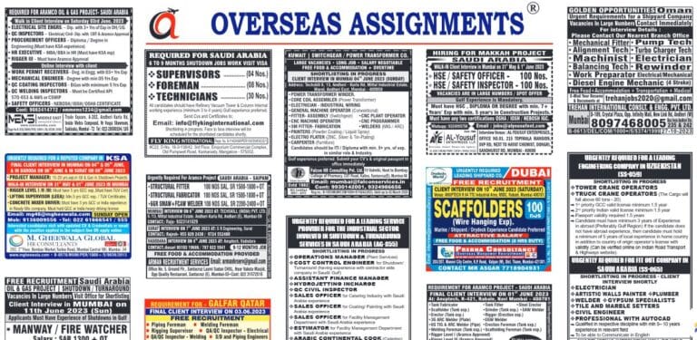 ,assignment abroad times 31st May 2023