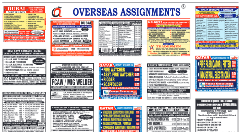 assignment abroad times 18th August 2023