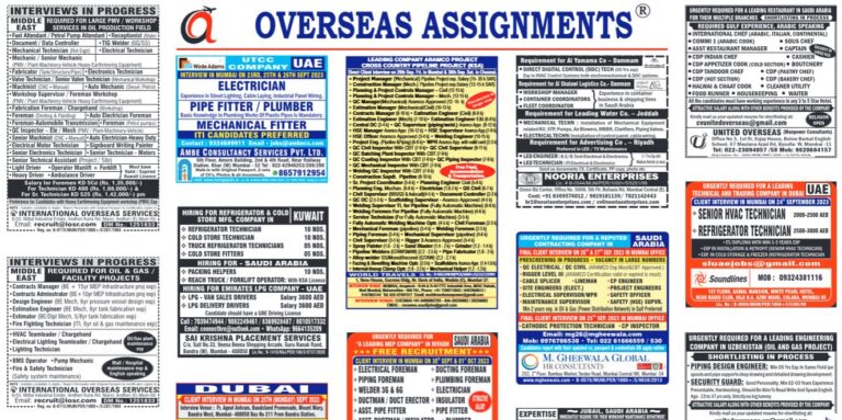 assignment abroad times 23rd September 2023