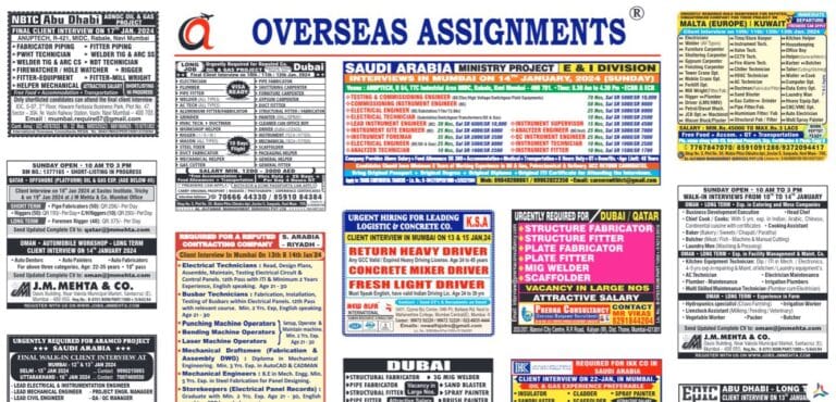 assignment abroad times 10th january 2024