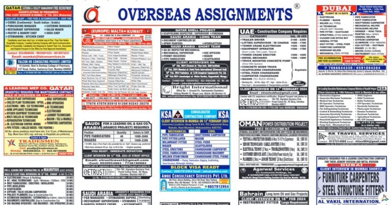 assignment abroad times 10th February 2024