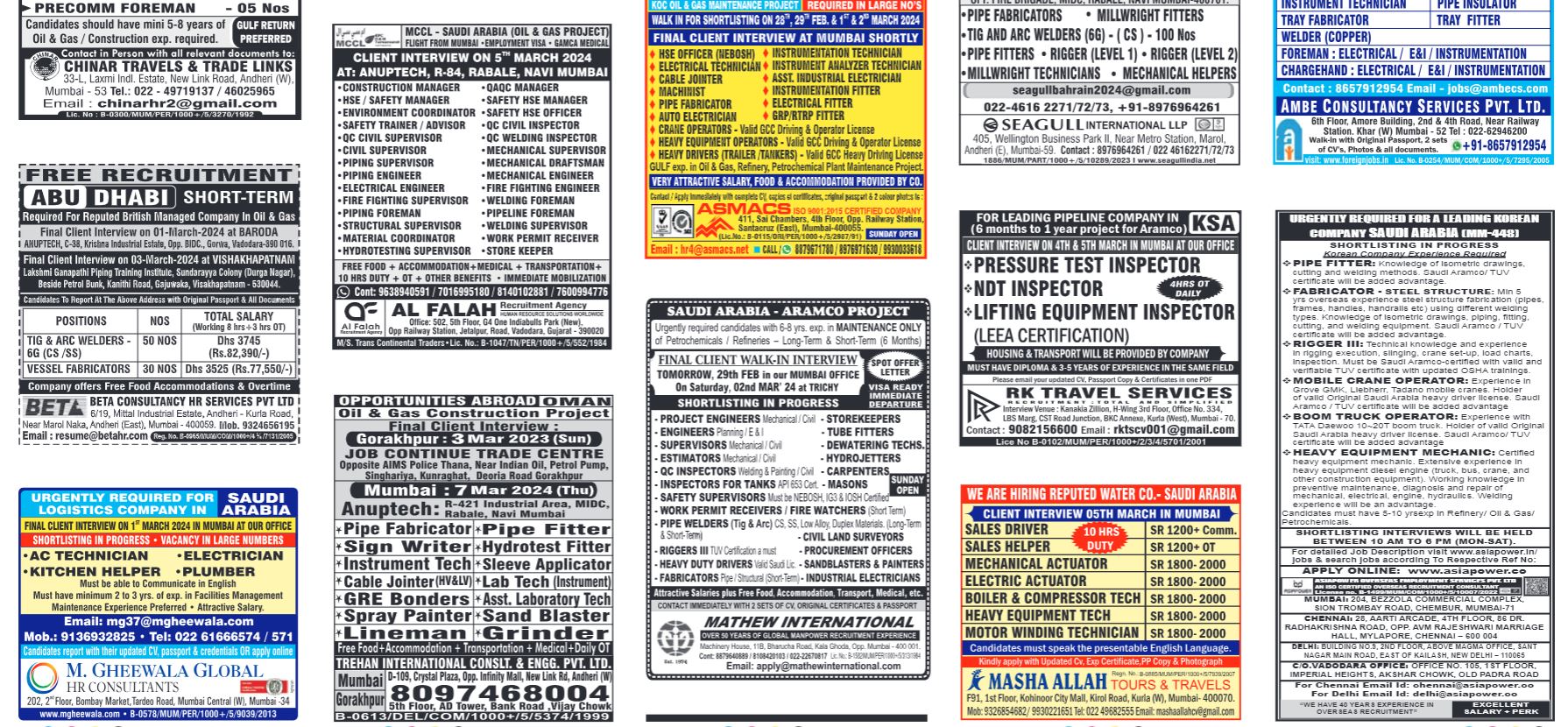 assignment abroad times 28th February 2024