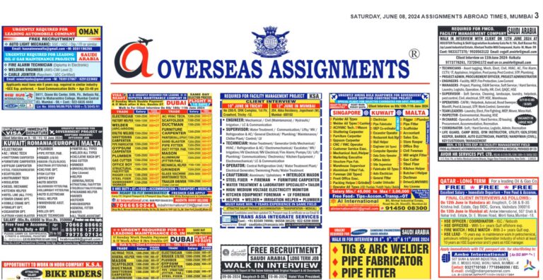 assignment abroad times 09th June 2024 download