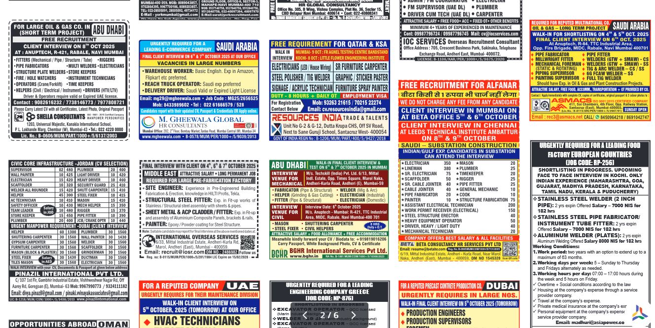 assignment abroad times 29th Oct 2025